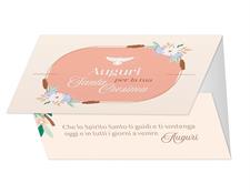 BIGLIETTINI CRESIMA 11,5X16 PORTASOLDI -LINEA MILLEFORME