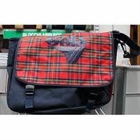 TRACOLLA GOLA HARRIS TARTAN NAVY/RED