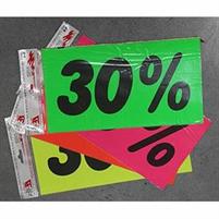 CARTELLI SCONTI 30% conf.da 5 pezzi
