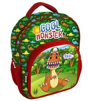 ZAINO ASILO 30CM CON TASCA DELUXE DINOSAURI