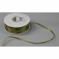 NASTRO DOPPIO RASO 03MM X 100 MT VERDE MUSCHIO