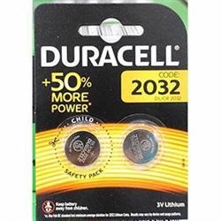BATTERIE DURACELL 2032 2 pezzi