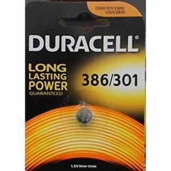 BATTERIE DURACELL 386/301