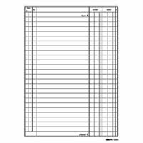 REGISTRO CASSA ENTRATE/USCITE 100 PAG. 24X17