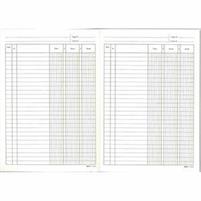 REGISTRO DARE/AVERE/SALDO 100 PAGINE 24X17