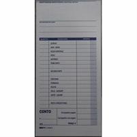 BLOCCO CONTI RISTORANTE C/DETTAGLIO VOCI 22X10 100FF USO MANO