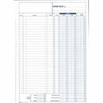BLOCCO PRIMA NOTA CASSA 31X21 50X2 FOGLI USO MANO