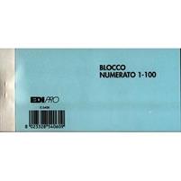 BLOCCO NUMERATO 1-100