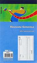 BLOCCO RICEVUTE GENERICHE 2 COPIE 9,9X17 50FF AUTORICALCANTE