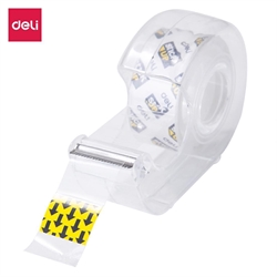 NASTRO ADESIVO 8MTX18MM CHIOCCIOLA BLISTER 1PZ-DELI
