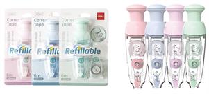DELI-CORRETTORE A SCATTO 5MMX6MT + REFIL OMAGGIO