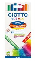 COLORI GIOTTO OLIO MAXI X 12