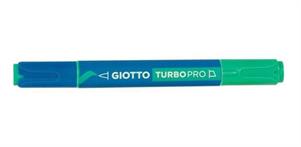 PENNARELLO GIOTTO TURBO PRO DOPPIA PUNTA VERDE SMERALDO