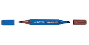 PENNARELLO GIOTTO TURBO PRO DOPPIA PUNTA MARRONE