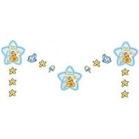 FESTONE 1° COMPLEANNO ARMONIA CELESTE 3 MT