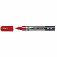 PENNARELLI LYRA MARK ALL P/MEDIA (2MM)-ROSSO