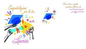 BIGLIETTINI LAUREA 11,5X16-LINEA MILLEFORME