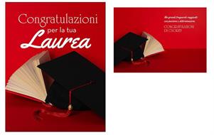 BIGLIETTINI LAUREA 11,5X16-LINEA MILLEFORME