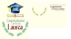 BIGLIETTINI LAUREA 11,5X16-LINEA MILLEFORME