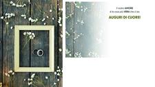 BIGLIETTINI MATRIMONIO 11,5X16 -LINEA MILLEFORME