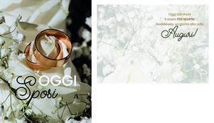 BIGLIETTINI MATRIMONIO 11,5X16 -LINEA MILLEFORME