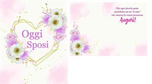 BIGLIETTINI MATRIMONIO 11,5X16 -LINEA MILLEFORME