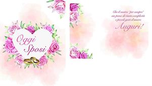 BIGLIETTINI MATRIMONIO 11,5X16 -LINEA MILLEFORME