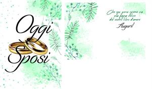 BIGLIETTINI MATRIMONIO 11,5X16 -LINEA MILLEFORME