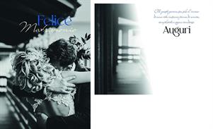BIGLIETTINI z.MATRIMONIO mini 8x13-LINEA MILLEFORME