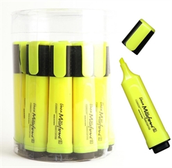 EVIDENZIATORI LINEA MILLEFORME GIALLO