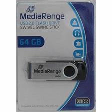 USB 64 GB MEDIARANGE(DA AGGIUNGERE +5,12 TASSA SIAE)USB64GSIAE