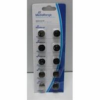 BATTERIE COINS LR44 MEDIARANGE blister da 10 pezzi