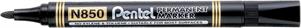 PENNARELLO PENTEL N850 PERMANENT P.TONDA NERO LINEA AMIKO -