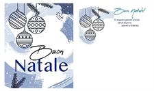BIGLIETTINI NATALIZI 11,5X16-LINEA MILLEFORME