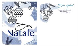 BIGLIETTINI NATALIZI 11,5X16-LINEA MILLEFORME