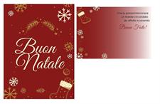 BIGLIETTINI NATALIZI 11,5X16-LINEA MILLEFORME