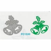 REFIL FUSTELLA SOTTILE CAMPANE NATALE 4,5X4 CM.