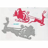 REFIL FUSTELLA SOTTILE SANTA CLAUS C/SLITTA 13X8 CM.