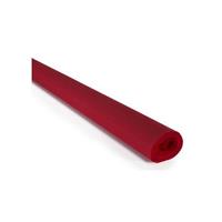 ROTOLI CRESPATI 50 X 250CM. ROSSO C.R.60G. N.312