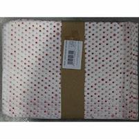 BUSTE CARTOLERIA 20X26 CONF.100 PEZZI POIS ROSSO-100501151-