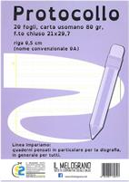 DIDATTICO-PROTOCOLLO RIGA 0,5(A)20FF COP.VIOLA