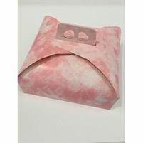 SCATOLA PORTA TORTA 21cm X 21cm ROSA SPATOLATO