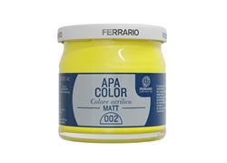 BARATTOLO APA COLOR MATT 40 ML GIALLO CHIARO PRIMARIO