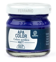 BARATTOLO APA COLOR MATT 40 ML VIOLETTO