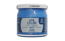 BARATTOLO APA COLOR MATT 40 ML BLU PERMANENTE