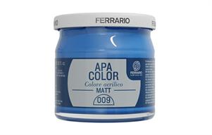 BARATTOLO APA COLOR MATT 40 ML BLU PERMANENTE