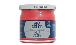 BARATTOLO APA COLOR MATT 40 ML SCARLATTO