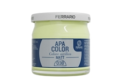 BARATTOLO APA COLOR MATT 40 ML VERDE GIALLO