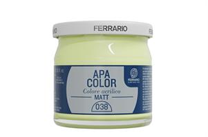 BARATTOLO APA COLOR MATT 40 ML VERDE GIALLO
