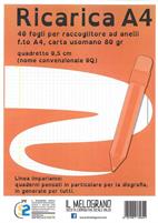 DIDATTICO-RICAMBI F.TO P. QUADRETTO 0,5 (Q) COP.ARANCIO